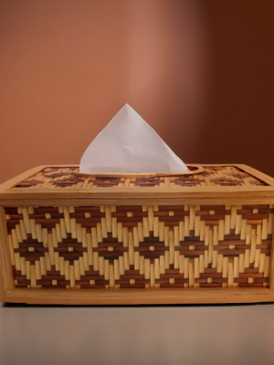 Bamboo Tissue Box - CLBTB01