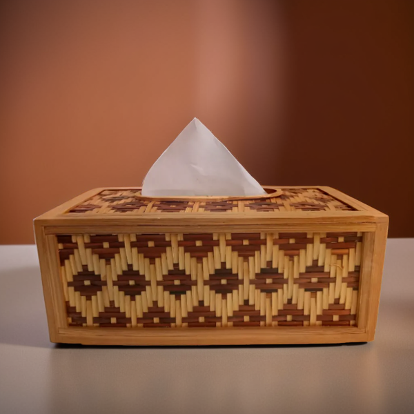 Bamboo Tissue Box - CLBTB01